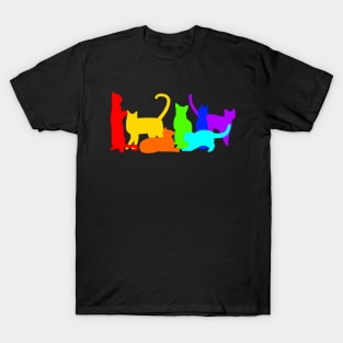 Rainbow Cats T-Shirt